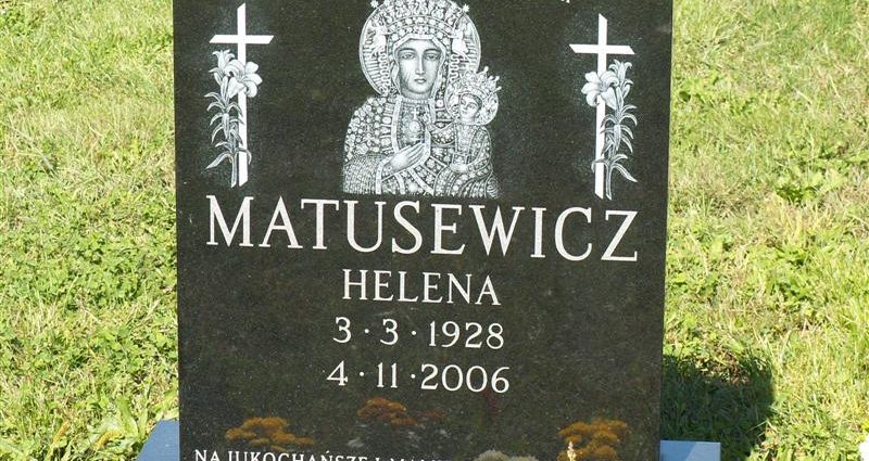 A Custom Tombstone