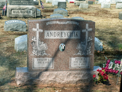 Double Monument - Headstone